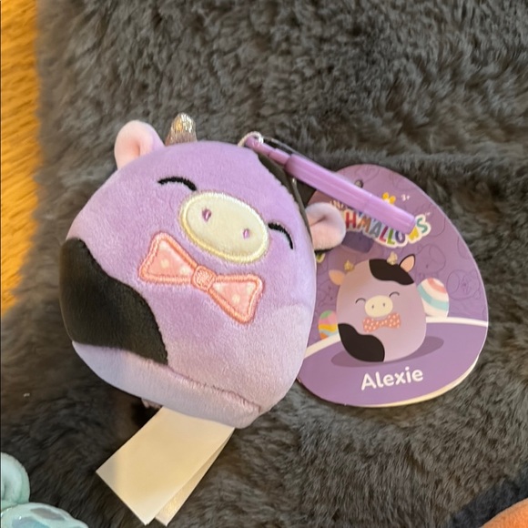 Squishmallows Easter Clips Alexie, Caroleena, Rutie, Arilla, Gavyn 1 Mystery - Picture 4 of 7